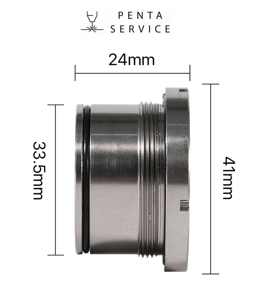 Объектив фокусатора BM111 D30 F125 мм в сборе